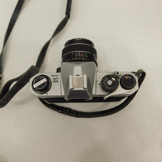 Asahi Pentax SP 1000 Spotmatic SLR 35mm Film Camera W/ 55mm Lens & Case image number 9