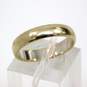 14K White Gold Etched Edges Wedding Band Ring 3.1g image number 5