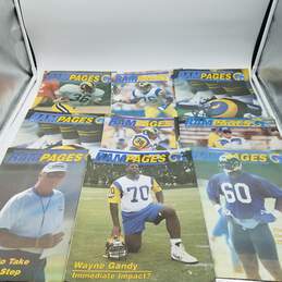 Lot of Los Angeles RAMpages Football Magazines from the Early 90s