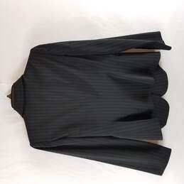 Armani Collezioni Women Black Pinstriped Blazer 4 alternative image