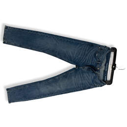 Womens Blue Medium Wash Stretch Pockets Regular Fit Skinny Jeans Size 4