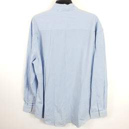 Tommy Hilfiger Men Blue Striped Button Up Shirt XXL NWT alternative image