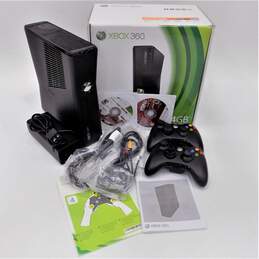 IOB Microsoft Xbox 360 S 4GB W/ 2 Games
