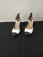 Gianfranco Ferre Black And White Lavorazione High Heels Size 8 1/2 image number 1