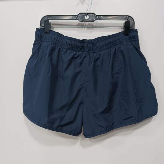 H&M Women's Blue Swim/Active Shorts Size L with Mesh Lining image number 2