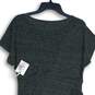 NWT Jessica Simpson Womens Gray Round Neck Pullover Sheath Dress Size M image number 4