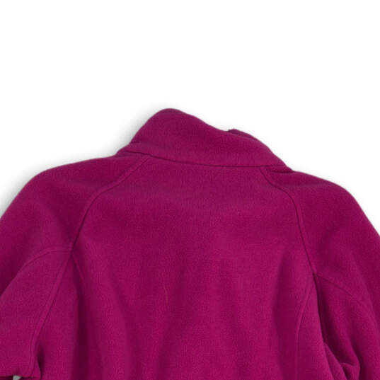Womens Pink Benton Springs Long Sleeve Full Zip Activewear Jacket Size 2X image number 4