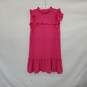 CeCe Hot Pink Lined Midi Sheath Dress WM Size XS image number 1