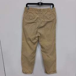 Polo By Ralph Lauren Beige Corduroy Pants Size 32/30 alternative image