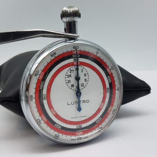 Lustro Swiss 57mm Swiss Made Patent Pending Stop Watch 102g image number 2