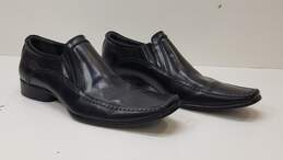 Kenneth Cole Black Leather Loafers Size 9