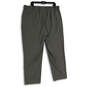 NWT Womens Gray Elastic Waist Slash Pocket Pull-On Sweatpants Size 18W image number 2