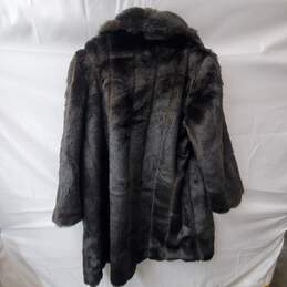 Olympia Limited Inc Long Faux Fur Brown Winter Coat alternative image