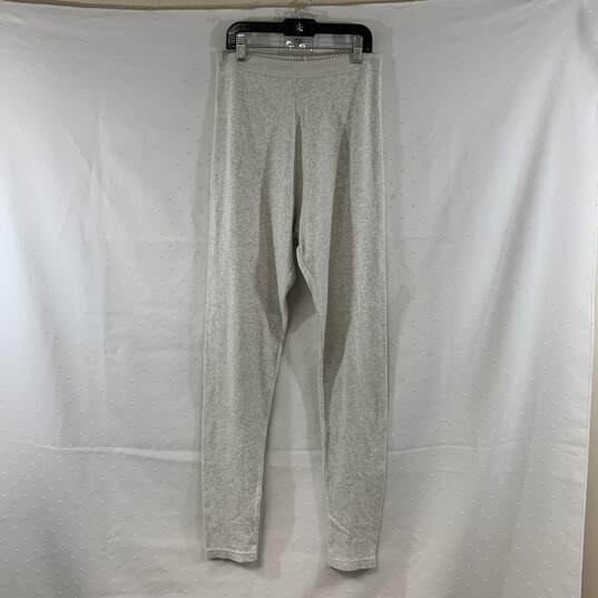 Women's Grey Marled Victoria's Secret Pajama Pants, Sz. M image number 1