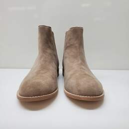 Eileen Fisher Tan Suede Chelsea Ankle Boots Women's 7.5 alternative image
