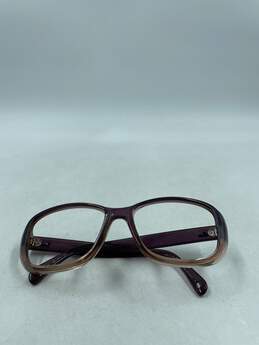 Ray-Ban Gradient Mauve Oval Eyeglasses