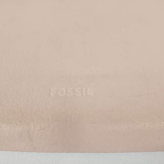 Fossil Pastel Pink Leather Wristlet image number 2