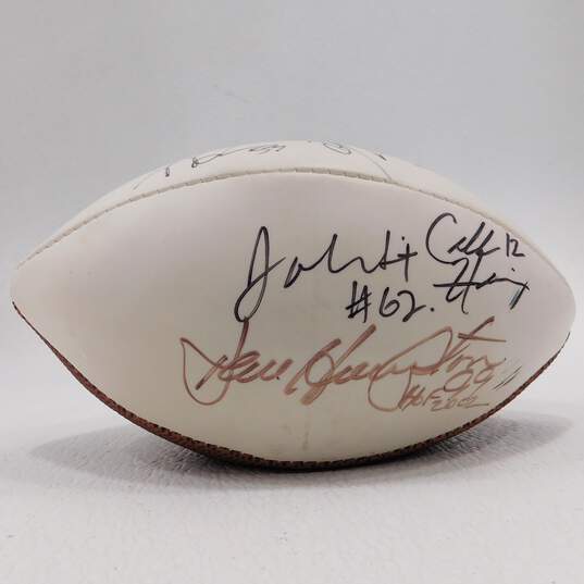 Chicago Bears Autographed Mini-Football image number 4