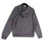 NWT Womens Gray Long Sleeve Kangaroo Pocket Pullover Hoodie Size Large image number 2