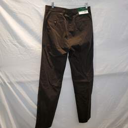 Bobby Jones Cotton/Wool Blend Brown Dress Pants NWT Size 32 alternative image