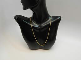 14K Gold Twisted Rope Chain Necklace 4.5g