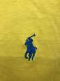 Men's Sz M Yellow Casual Polo Shirt image number 2