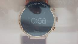 Fossil FTW6015 Rose Gold Gen 4 Digital Smartwatch Venture HR Blush Leather alternative image