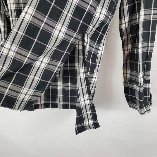 Abercrombie & Fitch Women's Black Plaid Button Up SZ S NWT image number 3