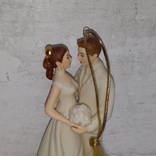 2012 Always and Forever Bride Groom Lenox Ornament image number 2
