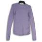 Lululemon Womens Lavender Crew Neck Long Sleeve Pullover T-Shirt Size 4 image number 2