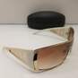 Armani Exchange White Brown Gradient Sunglasses image number 4