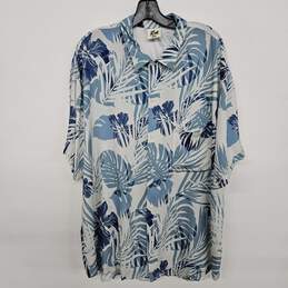 Surf Cuz Blue Hawaiian Shirt