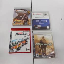Bundle of 4 Assorted PlayStation 3 Games In Case