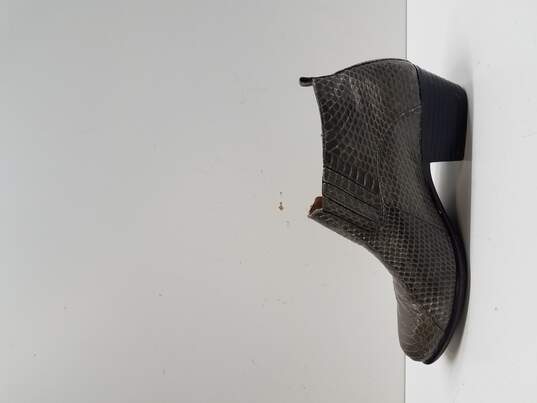 Giorgio Brutini Shoes Jarret Brown Snakeskin Ankle Boots Men's Size 8M image number 2