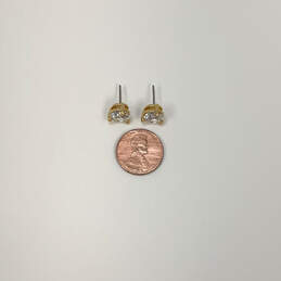 Designer Kate Spade Gold-Tone Cubic Zirconia Classic Stud Earrings alternative image