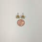 Designer Kate Spade Gold-Tone Cubic Zirconia Classic Stud Earrings image number 2