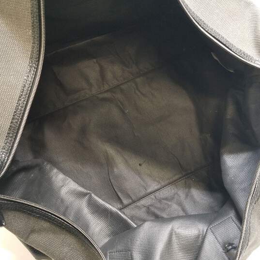 Kenneth Cole Gray Canvas Weekender Travel Duffle Shoulder  Bag image number 2
