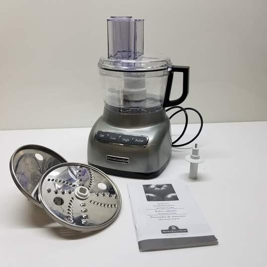 Preowned Kitchenaid food processor w/ attachments - Untested image number 1