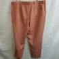 Theory salmon coral wool dress pants women's 18 - flaw image number 4