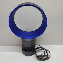 Dyson Air Multiplier AM01 25cm Satin Blue Table Fan AM01 25 IB - No Remote Untested