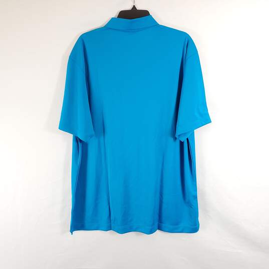 Nike Men Blue Polo Shirt XL NWT image number 2