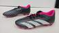 Adidas Predator Woman's Pink and Black Cleats Size 9 image number 2