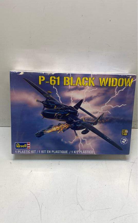 Revell Plastic P-61 Black Widow Model Airplane Kit 1:48 Scale image number 1