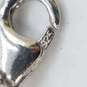 Sterling Silver F.W. Pearl Crystal Link Bracelet 13.2g image number 3