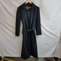 Zara Wool Blend Coat Women's Size Extra Large