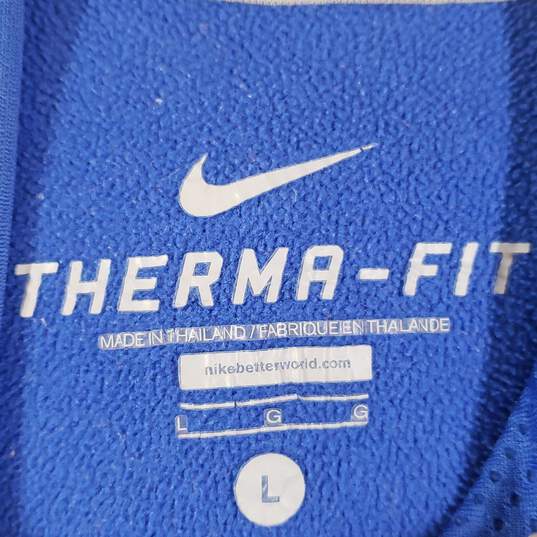 Mens Therma Fit Kangaroo Pockets Long Sleeve Pullover Hoodie Size Large image number 6