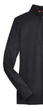 Goodwill Southern California Womens LS Qtr Zip Black S image number 3
