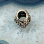 Designer Pandora S925 ALE Sterling Silver Rhinestones Heart Beaded Charm image number 5