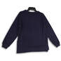 NWT Womens Navy Social Crew Neck Long Sleeve Pullover Sweatshirt Size M image number 2
