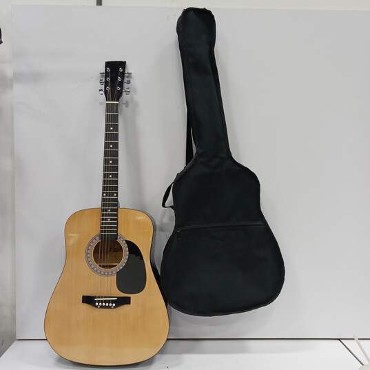Burswood 6-Srtring Acoustic Guitar with Gig Bag image number 1
